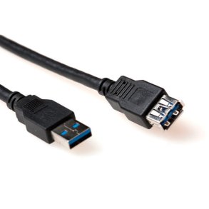 ACT USB 3.0 A male - USB A female  0,50 m