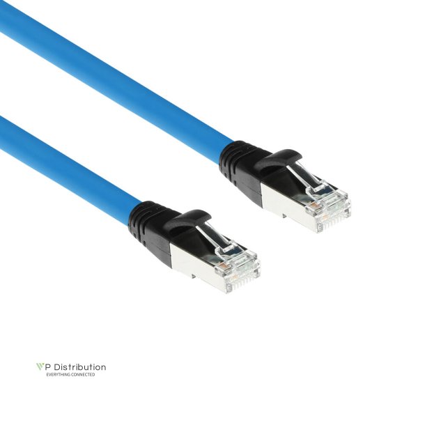 ACT Industrial 0.30 meters Profinet cable RJ45 male to RJ45 male, Superflex CAT6A SF/UTP TPE cable, shielded