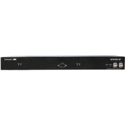 SmartAVIDual DVI-D, Stereo Audio, USB 2.0/1.1, RS-232 Multimode Fiber Extender up to 1,500 ft. Includes: [SFXPRO-2P-TX, SFXPRO-2P-RX, 2 X (CCPWR06)]