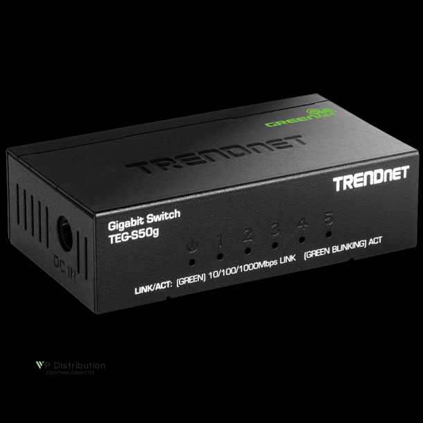 Trendnet 5-Port Gigabit GREENnet Switch /w metal case