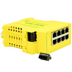 Brainboxes Industrial 8 Port 10/100 Ethernet Switch