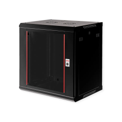ROLINE 19" Wall Cabinet Basic Plus 12 U 600x450 BxT black