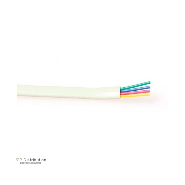 ACT Modular flatcable 4 conductors white