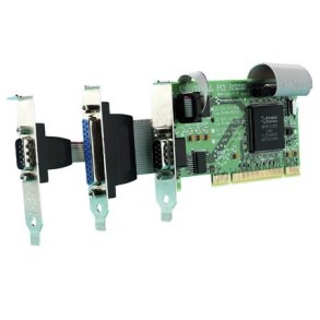 Brainboxes LP uPCI 1+1xRS232 + 1xLPTPrinter Port