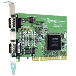 Brainboxes uPCI 2xRS232 1MBaud
