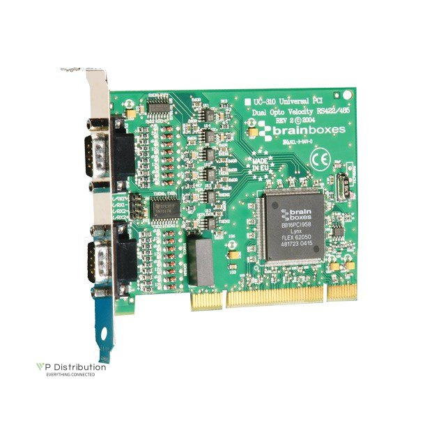 Brainboxes uPCI 2xRS422/485 1MBaud Opto Isolated