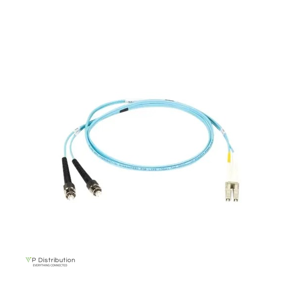 Black Box OM3 LC-LC DUPLEX AQUA 1M