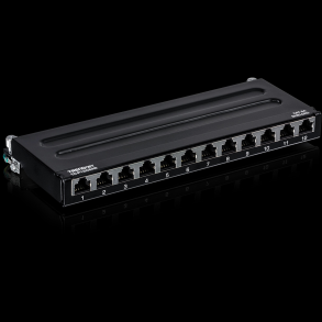 Trendnet 12-port Cat6a Shielded Wall Mount Patch Panel