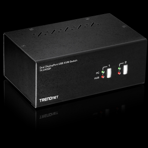 Trendnet 2-Port Dual Monitor Display Port KVM Switch