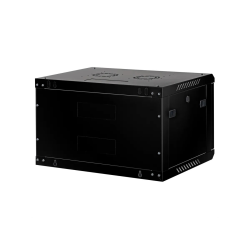 ROLINE 19" Wall Cabinet Basic Plus 6 U 600x450 BxT black