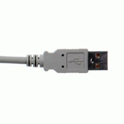 Brainboxes USB Type A plug to A receptacle 0.25m Cable for US-101/324