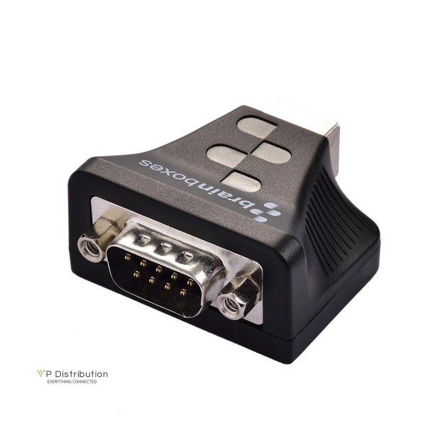 Brainboxes Isolated High Retention USB 1 Port RS232