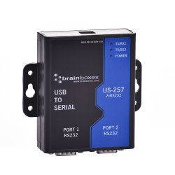 Brainboxes USB 2 Port RS232 1MBaud