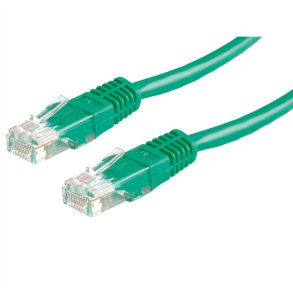 ROLINE UTP Patch Cord Cat.5e (Class D), green, 1 m