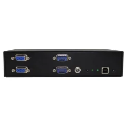 SmartAVIDual Head VGA, USB 2.0, CAT5/5e/6 Extender. Includes: [SM-VDX-500-DH-TX-S, SM-VDX-500-DH-RX-S, 2 X (PS5VD3A)]