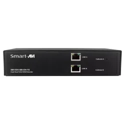SmartAVIDual Head VGA, USB 2.0, CAT5/5e/6 Extender. Includes: [SM-VDX-500-DH-TX-S, SM-VDX-500-DH-RX-S, 2 X (PS5VD3A)]