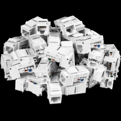 Trendnet 50 Pack Cat6 RJ-45 Keystone Jack
