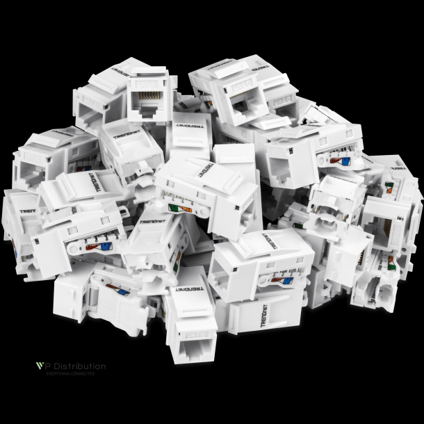 Trendnet 50 Pack Cat6 RJ-45 Keystone Jack