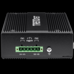 Trendnet 6-port hardened Industrial Gigabit PoE+ Switch /w 2 SFP (Boost Voltage from 12/24/48/VDC to 55VDC)