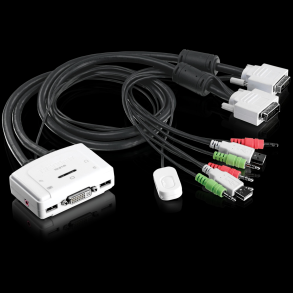 Trendnet 2-port DVI Audio KVM Switch