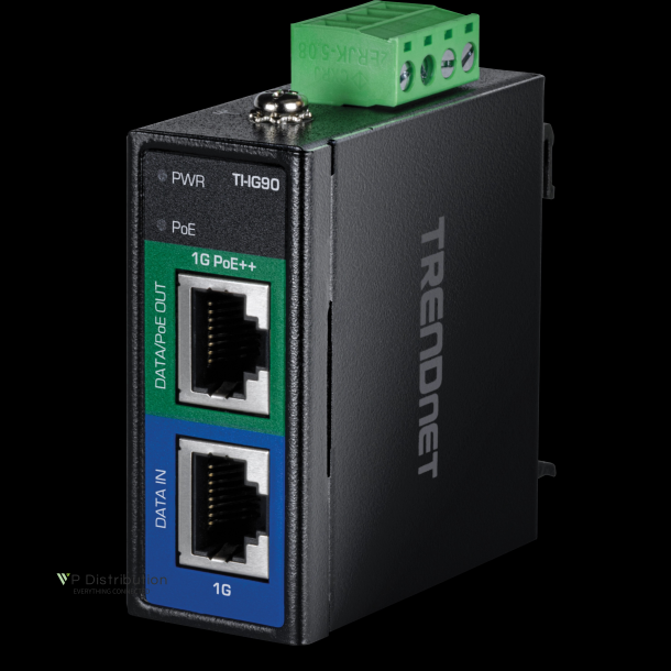 Trendnet Hardened Industrial 90W Gigabit 4PPoE Injector