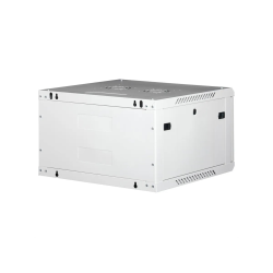 ROLINE 19" Wall Cabinet Basic Plus 6 U 600x600 BxT grey