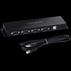 Trendnet 4 Port USB to Serial RS232 Adapter