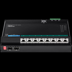 Trendnet 10-Port Industrial Gigabit PoE+ Wall-Mount Front Access Switch
