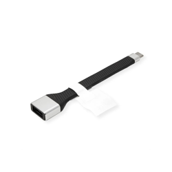 ROLINE USB3.2 Gen2 Flex. Cableadapter , C-A, M/F, 12cm