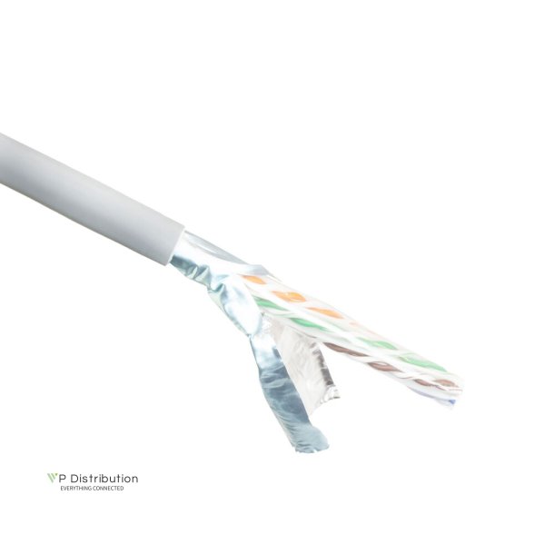 ACT CAT6A F/UTP solid twisted pair cable, PVC, AWG 23, CPR: B2ca, 500 m