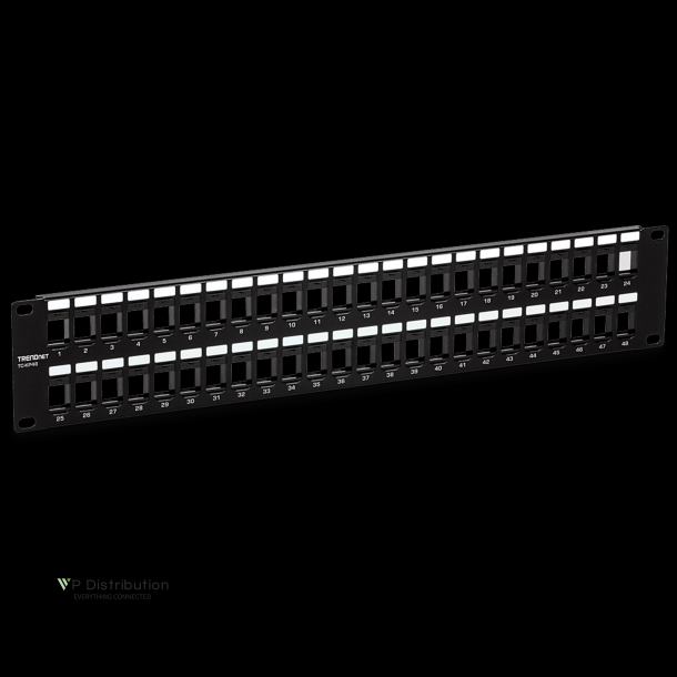 Trendnet 48-Port Blank Keystone Patch Panel