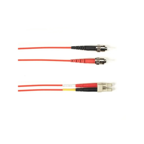 Black Box 10 GIG MM FO PATCH CABLE DUPLX, PVC, RD, STLC