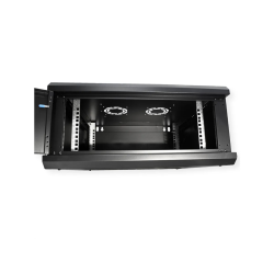 ROLINE 19" Wall Cabinet Basic Plus 4 U 600x600 BxT black