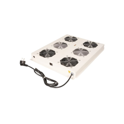 ROLINE 19" Fan unit with 4 fans ON/OFF  for server rack grey