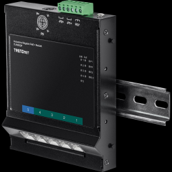 Trendnet 5-Port Industrial Gigabit PoE+ Wall-Mounted Front Access Switch