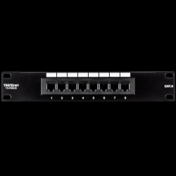 Trendnet 8-Port Cat. 6 Unshielded Patch Panel (10" wide)