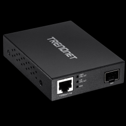 Trendnet Gigabit PoE PD SFP Fiber Media Converter