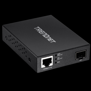 Trendnet Gigabit PoE PD SFP Fiber Media Converter
