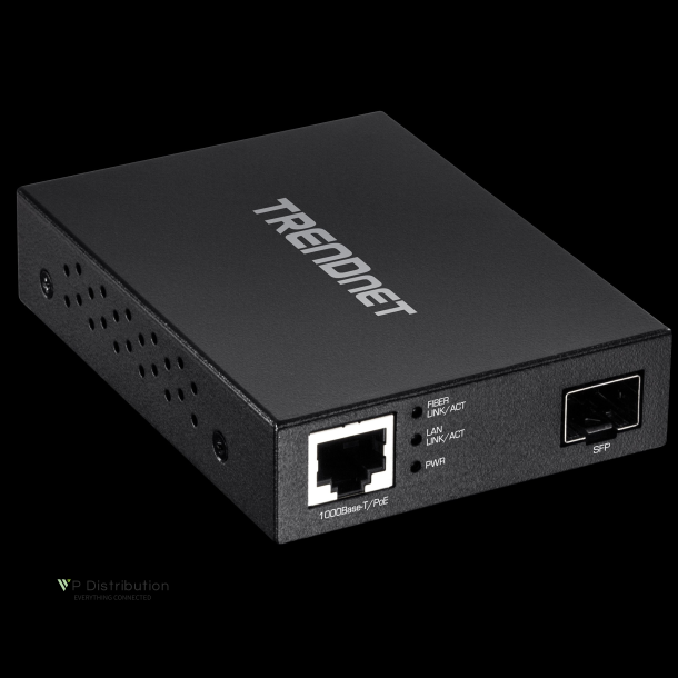 Trendnet Gigabit PoE PD SFP Fiber Media Converter
