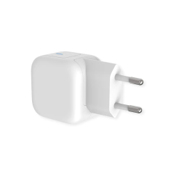 ROLINE USB GaN PD Charger, 20W 1x USB-C Port, white