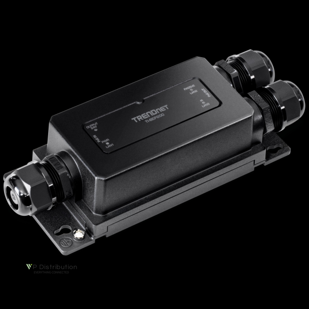 Trendnet 2-Port Industrial Outdoor Gigabit Active/Passive PoE+ Extender