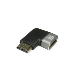 ROLINE 8K HDMI Adapter Angled 90, M/F
