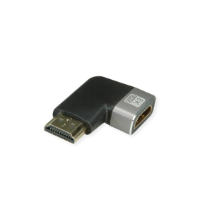 ROLINE 8K HDMI Adapter Angled 90, M/F